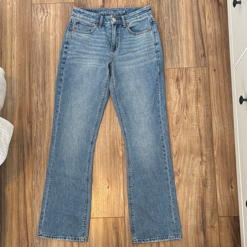 American Eagle Outfitters Blue Boot Cut Jeans
